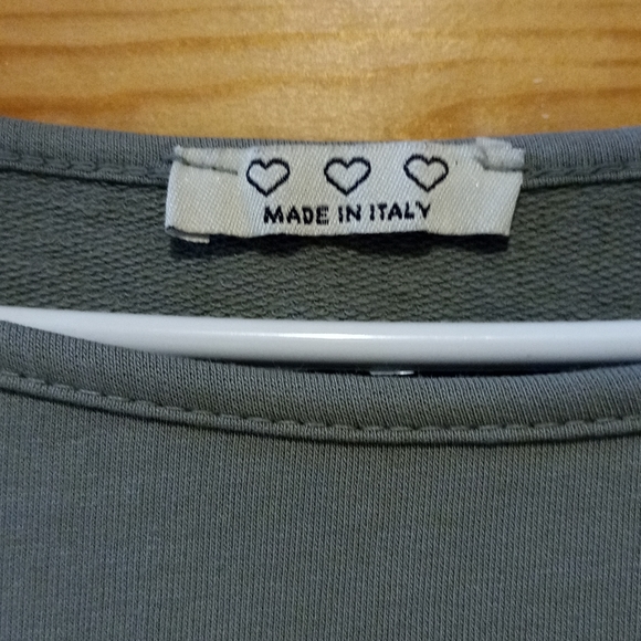 Made in Italy! Cotton Oversized Sweatshirt - Picture 3 of 6